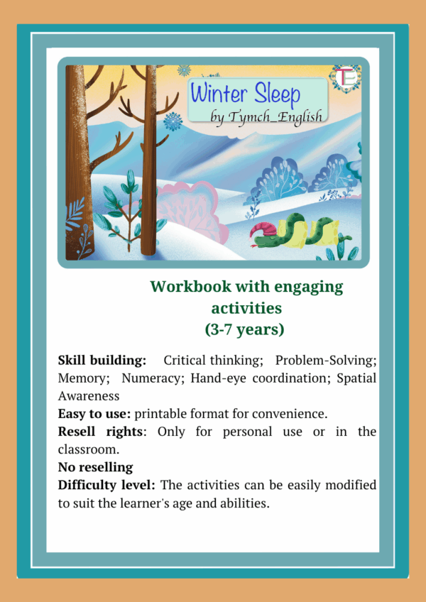 Winter Sleep Workbook